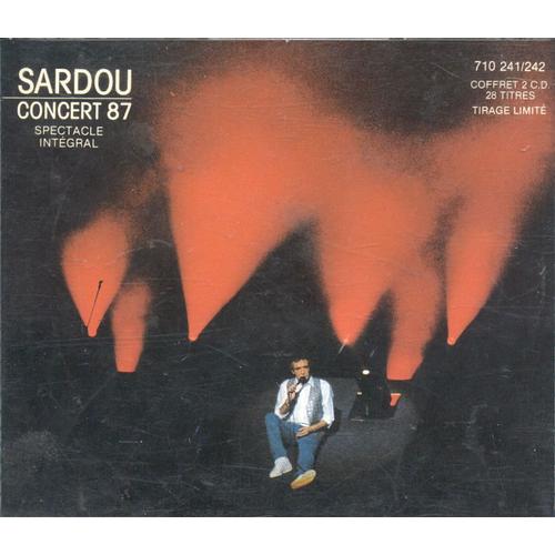 Soldes Michel Sardou Concert 87 - Les meilleures offres et bons plans 2024